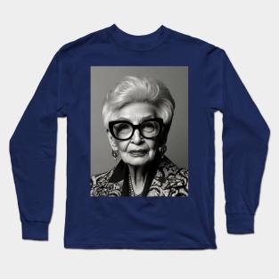 Iris Apfel Long Sleeve T-Shirt